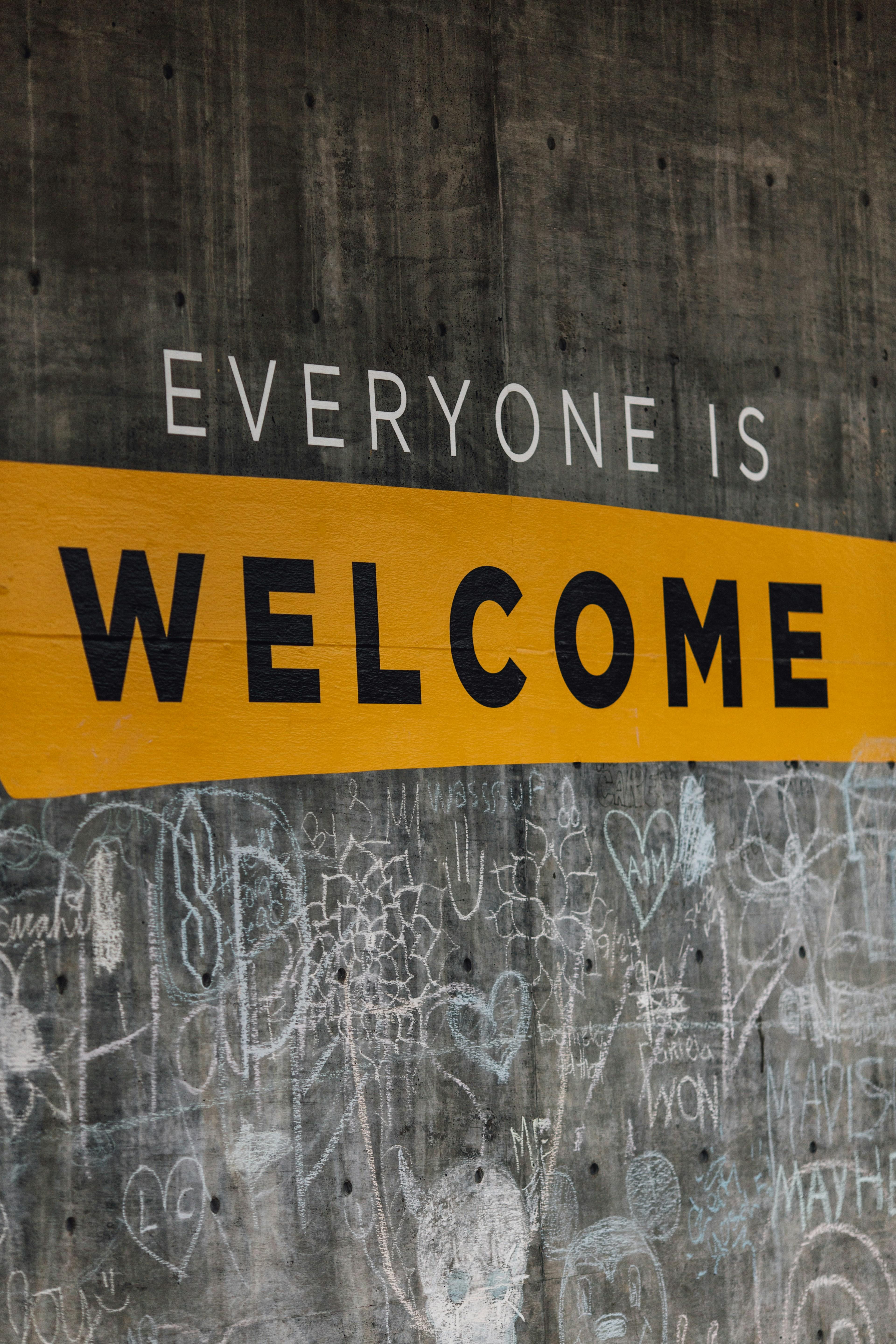 Welcome background
